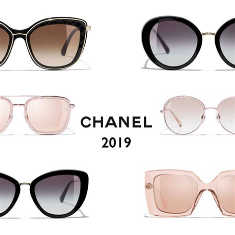 chanel sunglasses fall 2019|chanel sunglasses with on side.